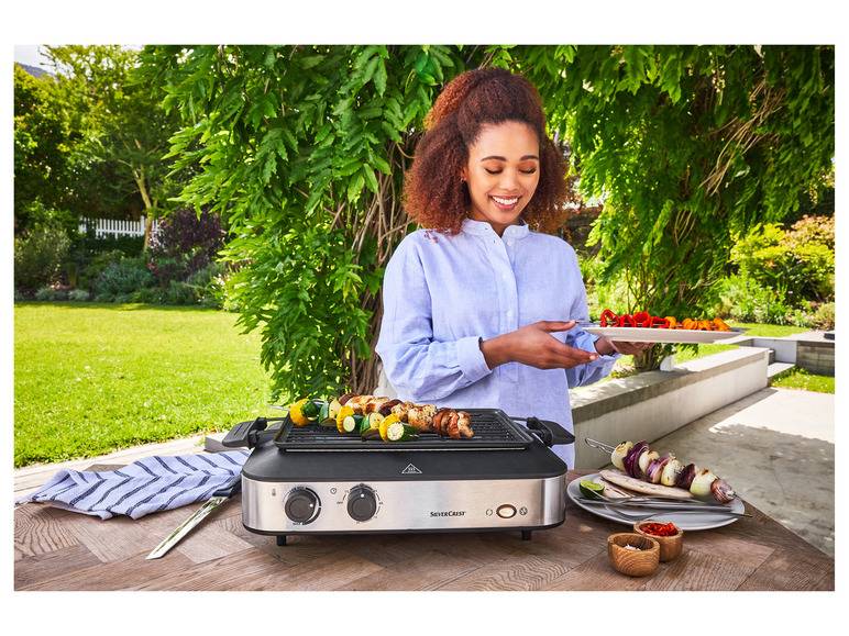 SILVERCREST® KITCHEN TOOLS Multifunktionsgrill SMEG 1600 A1, mit Kebabfunktion Zeitbegrenzte Promotion