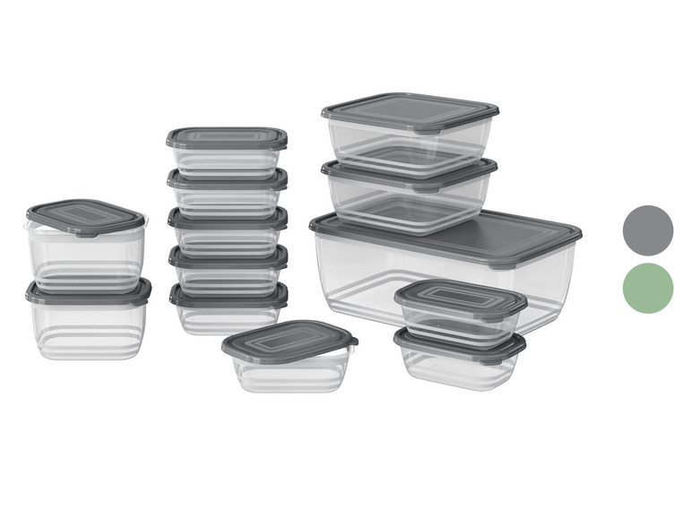 ERNESTO® Frischhalteboxen, 13-teilig