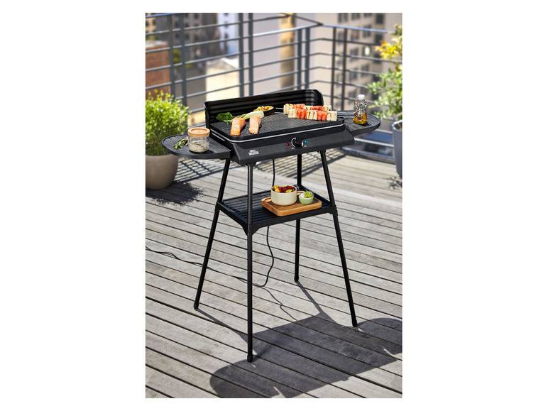GRILLMEISTER Elektrogrill mit Stand SEGS 2200 B2, für innen und außen Nur noch ein Tag übrig