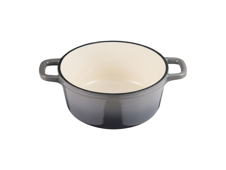 Masterpro Kasserolle, Gusseisen, mit Deckel, Ø 27 cm Black Friday Preise