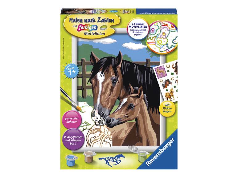 Ravensburger Malen nach Zahlen »Pferd mit Fohlen« zollfrei