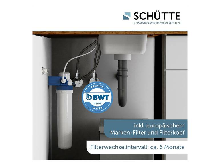 Schütte Küchenarmatur mit Filtersystem »Aquastar Pro«, mit 360° schwenkbarem Auslauf Rabatte dieses Monats