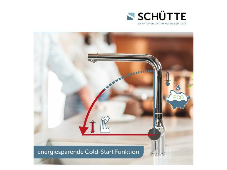 Schütte Küchenarmatur mit Filtersystem »Aquastar Pro«, mit 360° schwenkbarem Auslauf Rabatte dieses Monats