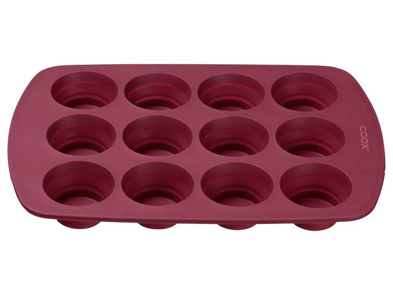 Coox Silikon-Muffinform + ERNESTO® Messbecher-Set, 2-teilig im Angebot