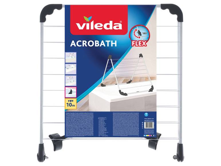 Vileda Badewannentrockner »Acrobath«, aus beschichtetem Stahl Kostenloser Versand