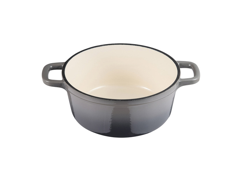 Masterpro Kasserolle, Gusseisen, mit Deckel, Ø22 cm Fabrik Onlineshop