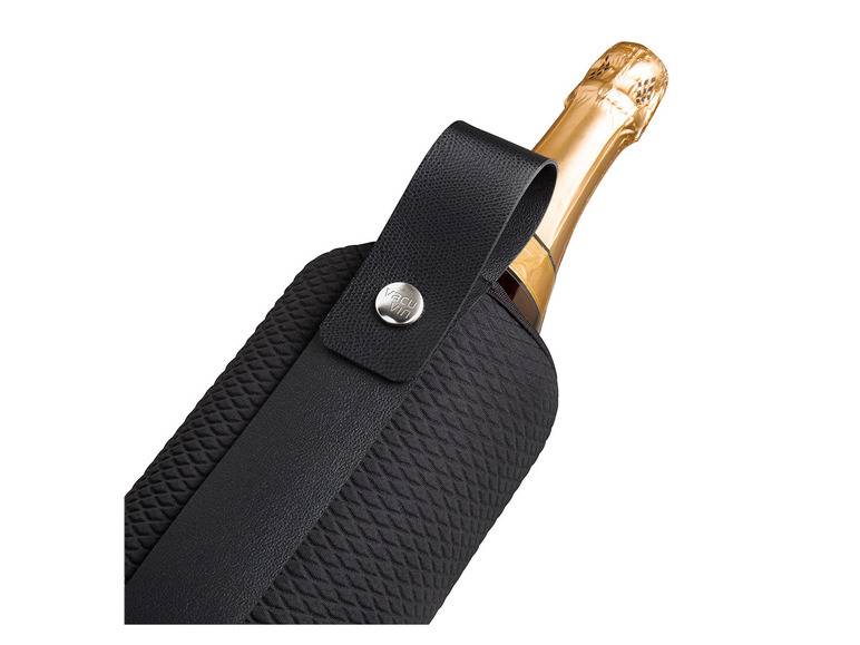 vacu vin Wein Set klassisch 4teilig + Weinkühler »Artico«, flexibel, schwarz Weihnachtsangebot