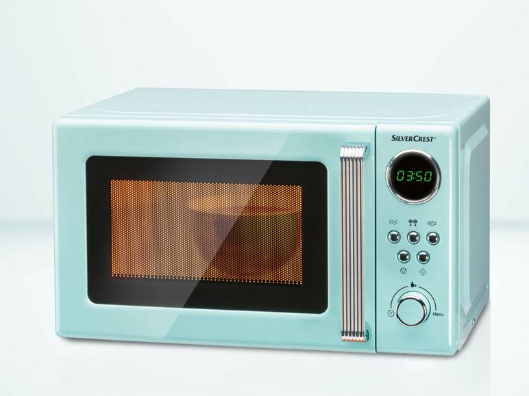 SILVERCREST® KITCHEN TOOLS Mikrowelle »SMWC 700 C1«, 17 l, 700 W türkis Nur noch ein Tag übrig