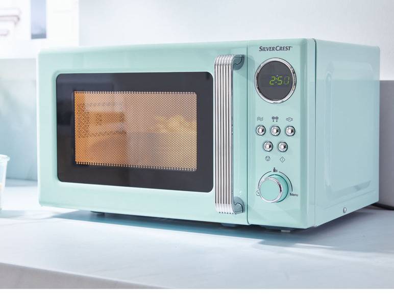SILVERCREST® KITCHEN TOOLS Mikrowelle »SMWC 700 C1«, 17 l, 700 W türkis Nur noch ein Tag übrig