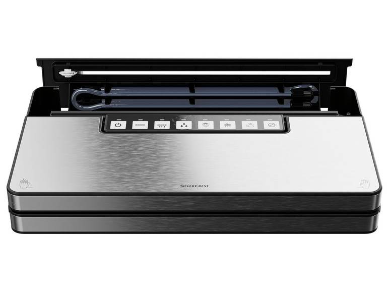 SILVERCREST® KITCHEN TOOLS Vakuumierer »SVEB 160 B2«, Edelstahl-Optik 50% Rabatt mit kostenlosem Versand