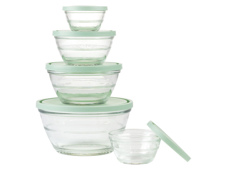 ERNESTO® Glasschüssel-Set, 5 Stück Fabrikladen