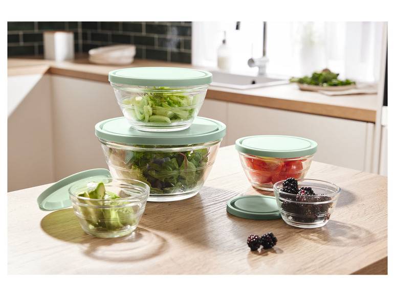 ERNESTO® Glasschüssel-Set, 5 Stück Fabrikladen