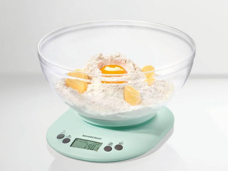 SILVERCREST® KITCHEN TOOLS Küchenwaage, mit LC-Display Im Verkauf