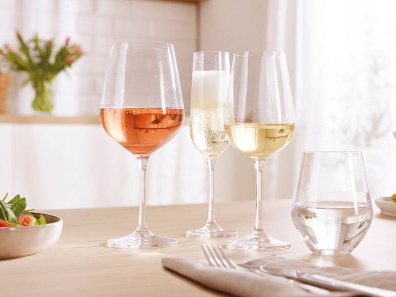 ERNESTO® Gläser Set aus Kristallglas 50% Rabatt für begrenzte Zeit