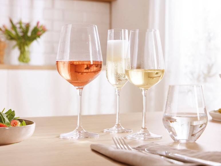 ERNESTO® Gläser Set aus Kristallglas 50% Rabatt für begrenzte Zeit