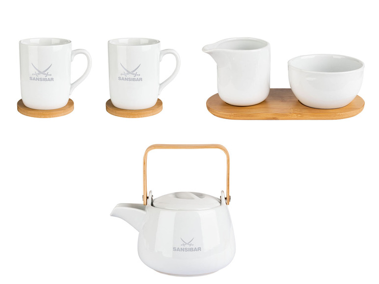 Sansibar Teekanne / Tassen 2er-/ Milch- und Zucker Set Fabrikverkauf