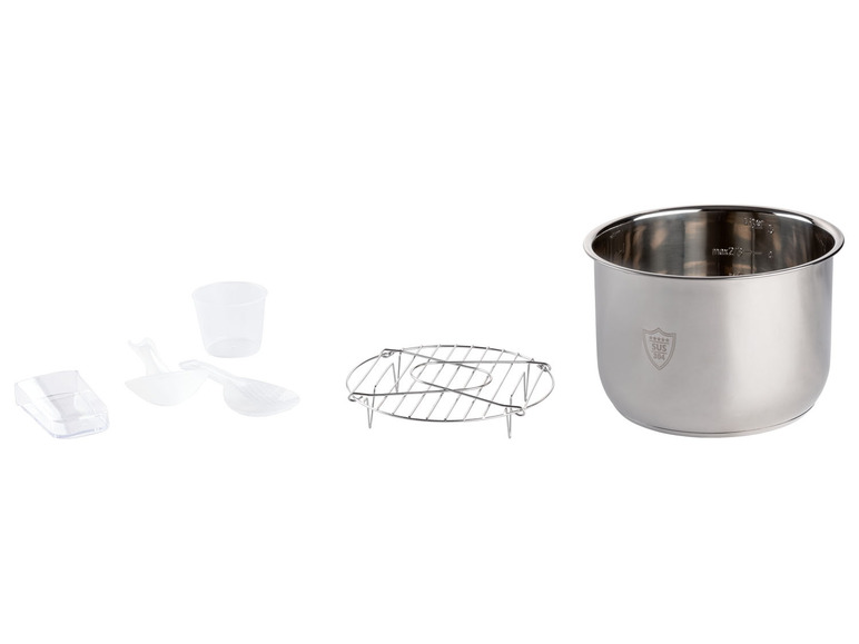 SILVERCREST® KITCHEN TOOLS Multi-Pot Schnellkochtopf »SSM 1000 A2«, 1000 W Limitierter Zeitrabatt