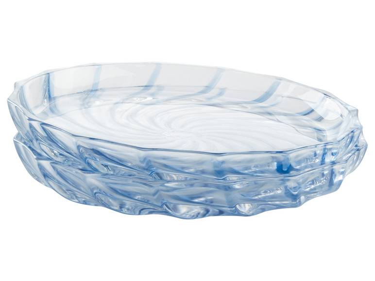 ERNESTO® Schale / Teller, 2er-Set, aus Glas Fabrik Onlineshop