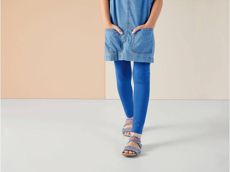 pepperts!® Kinder Mädchen Leggings, 2 Stück, mit bequemem Gummizugbund Riesige Ersparnisse