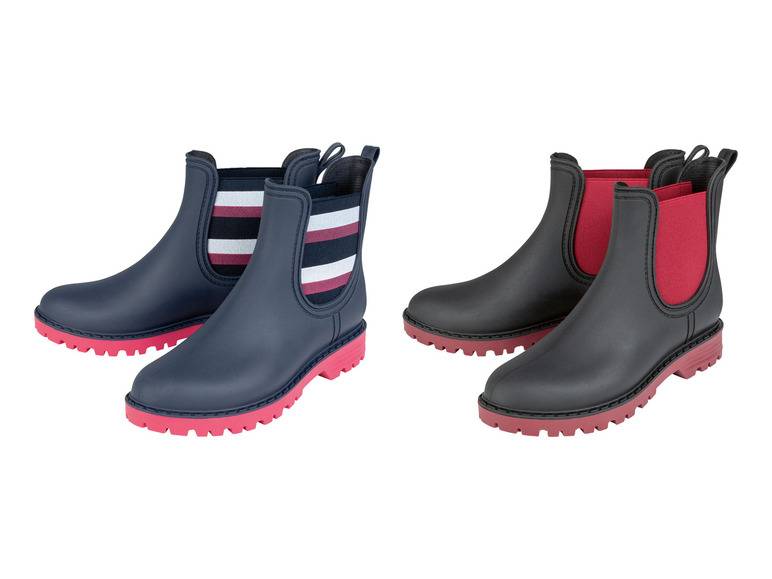 esmara® Damen Regenstiefeletten mit Anziehhilfe