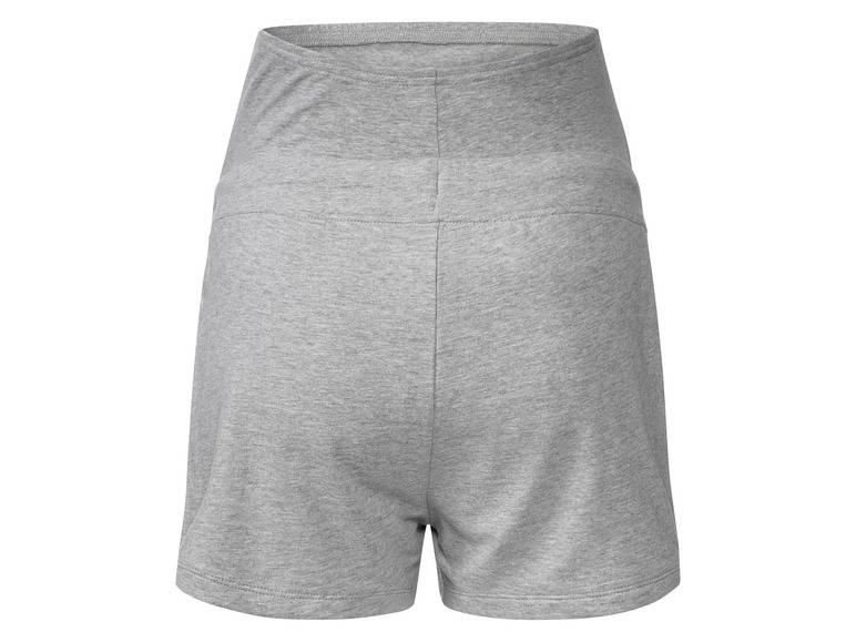 esmara® Damen Umstands-Sweatshorts, extra hoch geschnitten Wochenangebot