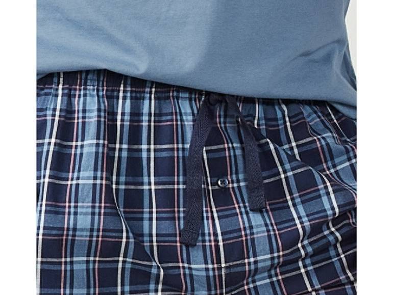 LIVERGY® Herren Pyjama mit Shorts Letzte 3 Tage