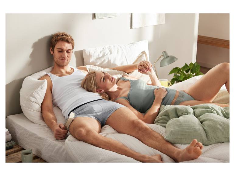 LIVERGY® Herren Boxer, 3 Stück, mit hohem Baumwollanteil Sonderangebot der Fabrik