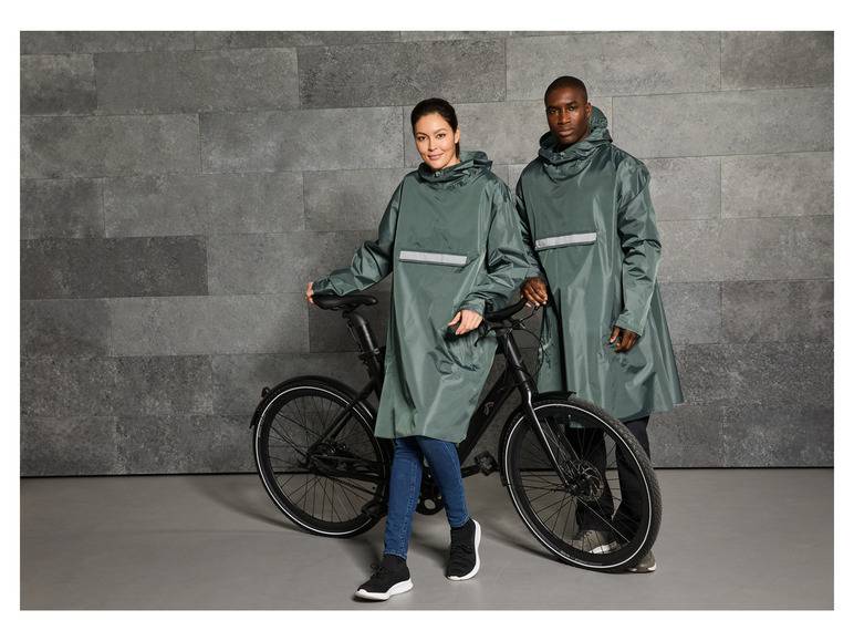 CRIVIT Regenponcho, mit Kapuze 50% Rabatt mit kostenlosem Versand