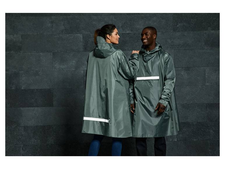 CRIVIT Regenponcho, mit Kapuze 50% Rabatt mit kostenlosem Versand