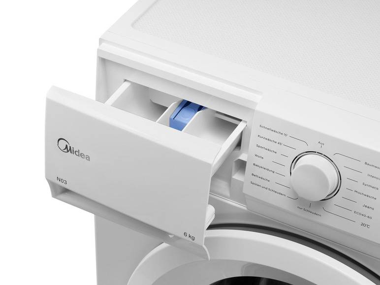 Midea Waschmaschine »MFNEW60-105«, 6 kg, EEK: E Kostenloser Versand
