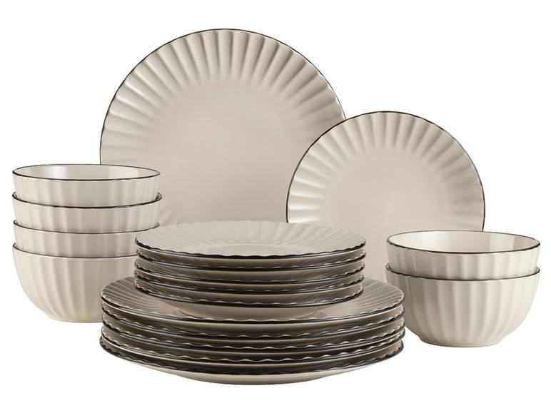 MÄSER Geschirr-Set »Osita«, 18-teilig, beige