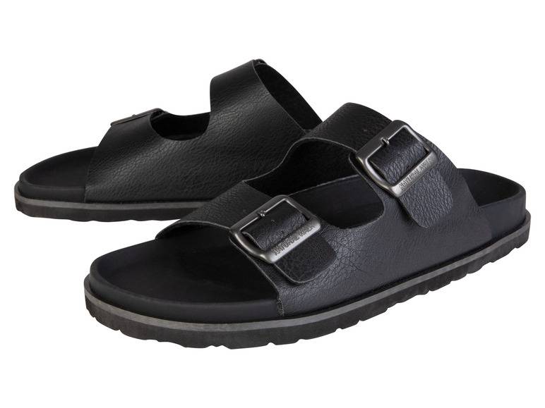 LIVERGY® Herren Pantoletten mit Tieffußbett Riesige Ersparnisse