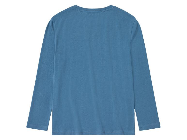 pepperts!® Kinder Jungen Langarmshirts, 3 Stück, mit Rundhalsausschnitt Begrenzte Freigabe