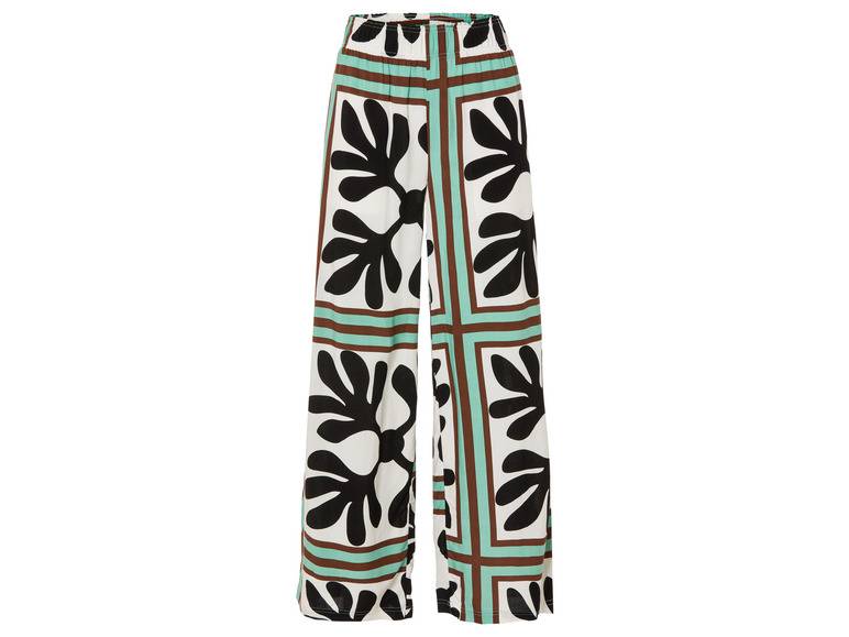 esmara® Damen Wide-Leg-Hose mit elastischem Gummizugbund Bis zu 60% Rabatt