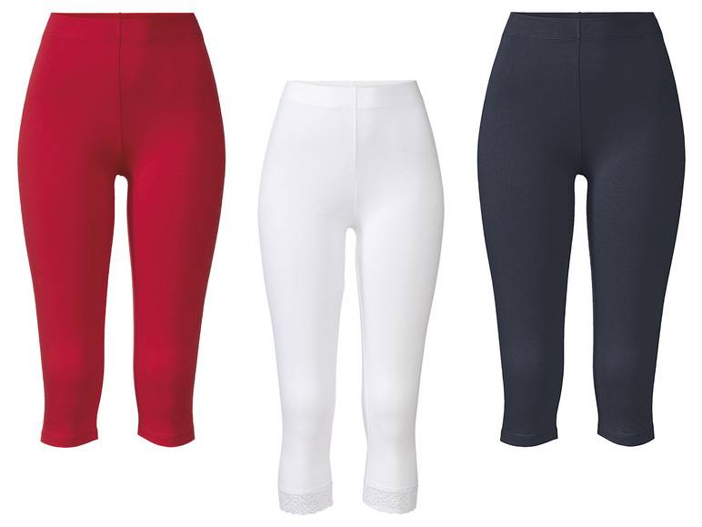 esmara® Damen Capri-Leggings, normale Leibhöhe, elastischer Bund Discount Store für neue Produkte
