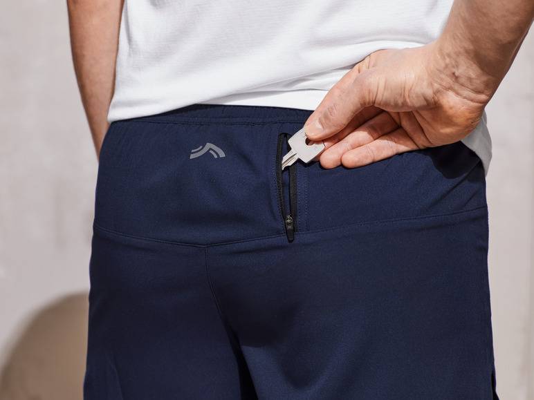CRIVIT Herren Funktionsshorts mit Handytasche 50% Rabatt mit kostenlosem Versand
