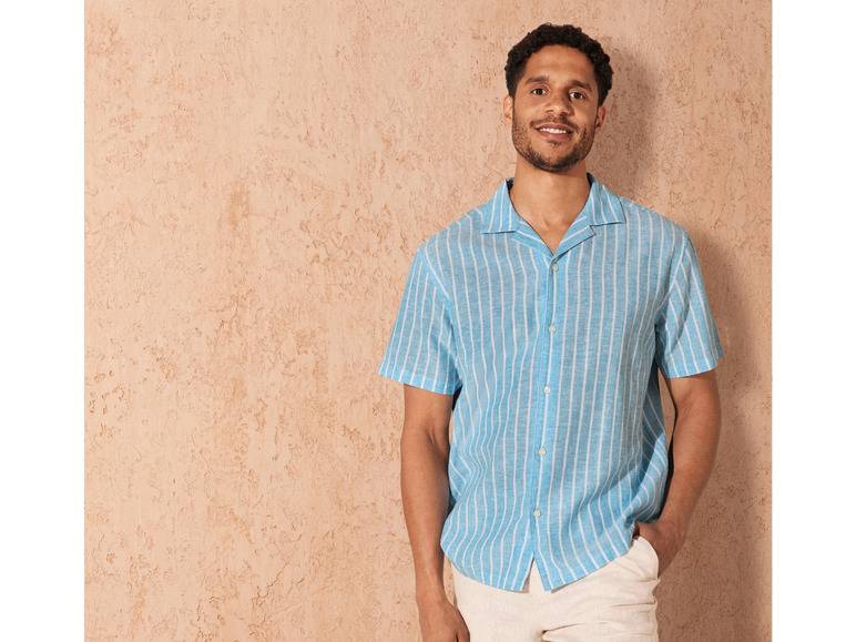 LIVERGY® Herren Leinenhemd, Regular Fit Outlet