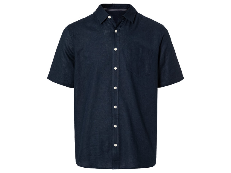 LIVERGY® Herren Leinenhemd, Regular Fit Outlet