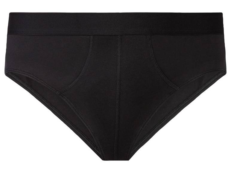 LIVERGY® Herren Slips, 3 Stück, mit hohem Baumwollanteil im Angebot