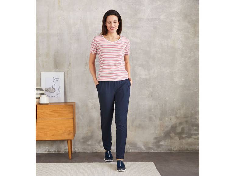 esmara® Damen T-Shirt, 2 Stück, mit hohem Baumwollanteil Online Shopping