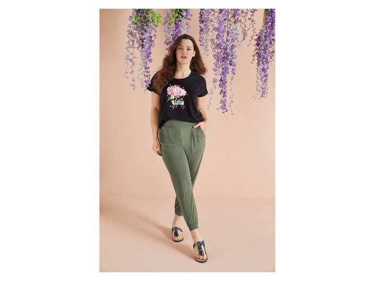 esmara® Damen Sommerhose mit Bündchen am Beinabschluss Exklusivangebot