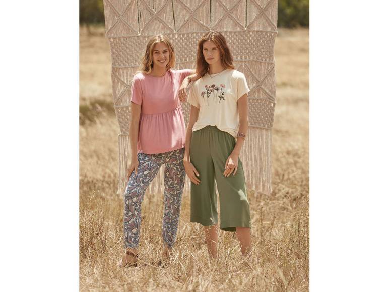 esmara® Damen Sommerhose mit Bündchen am Beinabschluss Osterangebot