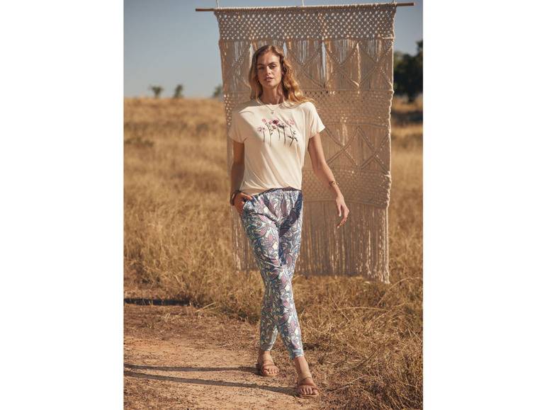 esmara® Damen Sommerhose mit Bündchen am Beinabschluss Osterangebot