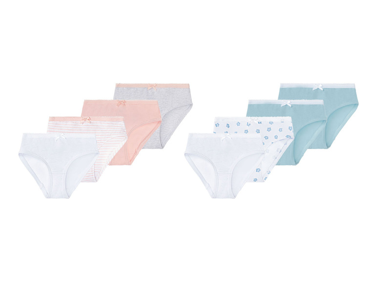 lupilu® Kleinkinder Slips, 4 Stück, mit Bio-Baumwolle