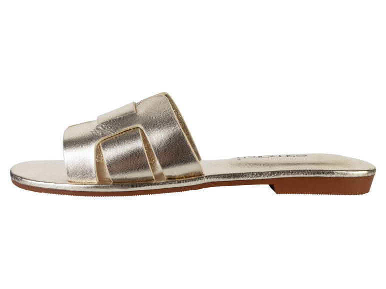 esmara® Damen Pantoletten aus Leder Heißer Verkauf