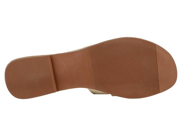 esmara® Damen Pantoletten aus Leder Heißer Verkauf