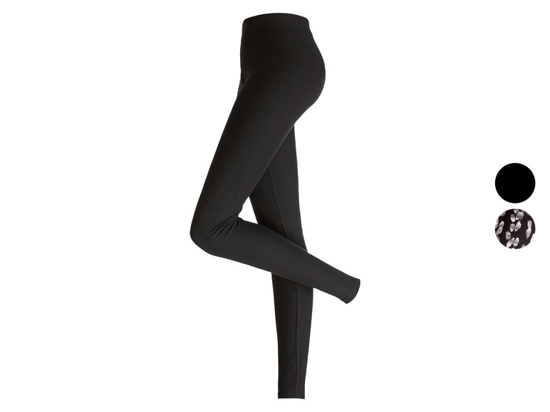 esmara® Damen Leggings, bequemer, elastischer Bund