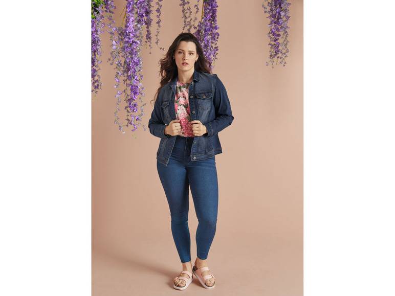 esmara® Damen Jeansjacke, leicht tailliert geschnitten Zeitlich begrenztes Angebot