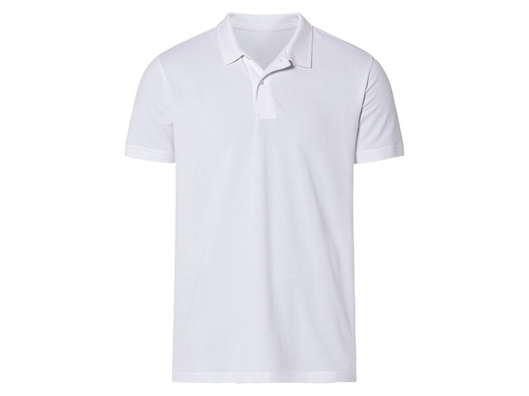 LIVERGY® Herren Poloshirt, Slim Fit, aus reiner Baumwolle
