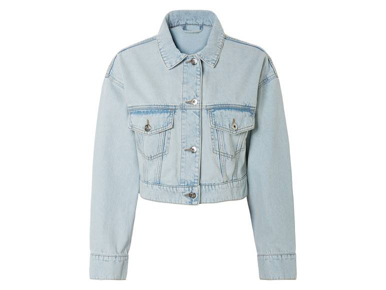esmara® Damen Jeansjacke in Cropped-Länge Neuheiten
